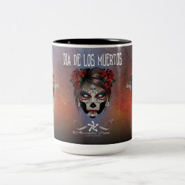 D.D.L.M. La Catrina Två-Tonad Mugg