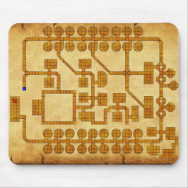 D&d-musen vadderar kartan musmatta