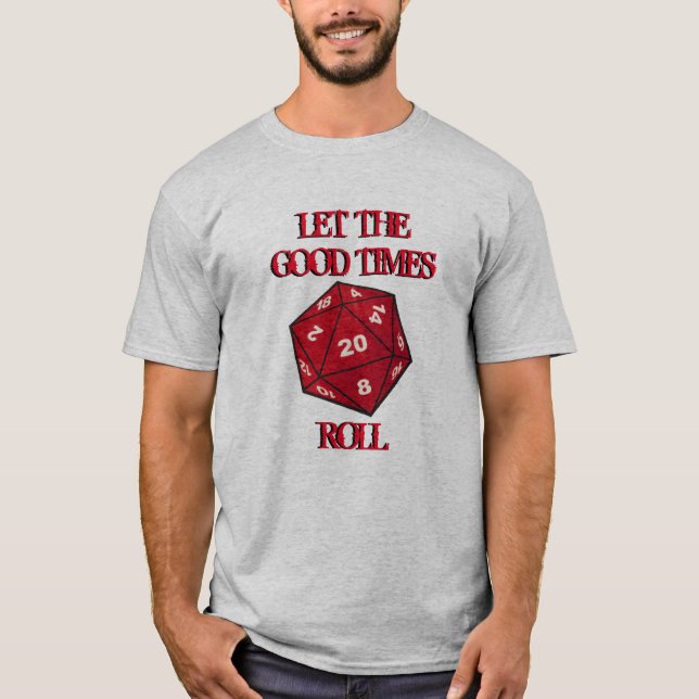 D&D-roll T Shirt (Framsida)