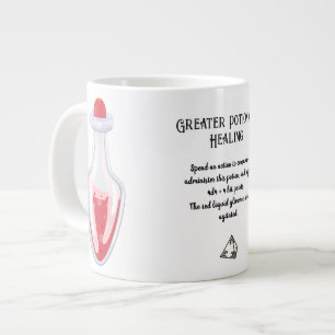 D&D Underbarare lagningspositionskaffe Mugg Jumbo Mugg