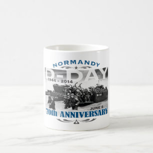 D-Dag 70th årsdagstrid av Normandy Kaffemugg