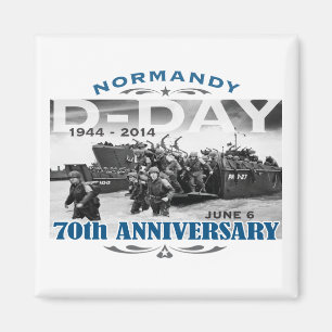 D-Dag 70th årsdagstrid av Normandy Magnet