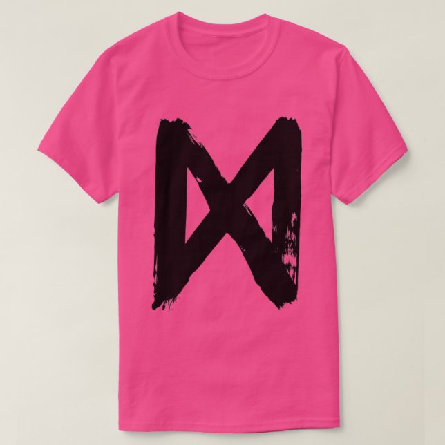 d dagaz hope lyckas t shirt (Design framsida)