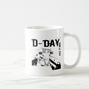 D-dagen 6 juni 1944 kaffemugg
