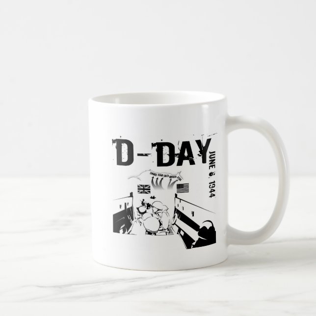 D-dagen 6 juni 1944 kaffemugg (Höger)