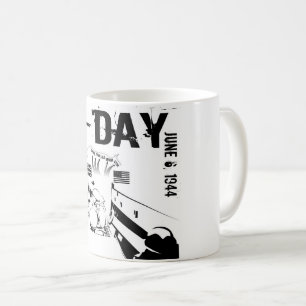 D-dagen 6 juni 1944 kaffemugg