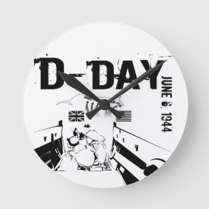D-dagen 6 juni 1944 rund klocka