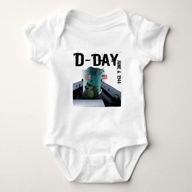 D-dagen 6 juni 1944 t shirt (Framsida)
