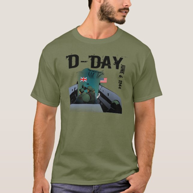 D-dagen 6 juni 1944 t shirt (Framsida)