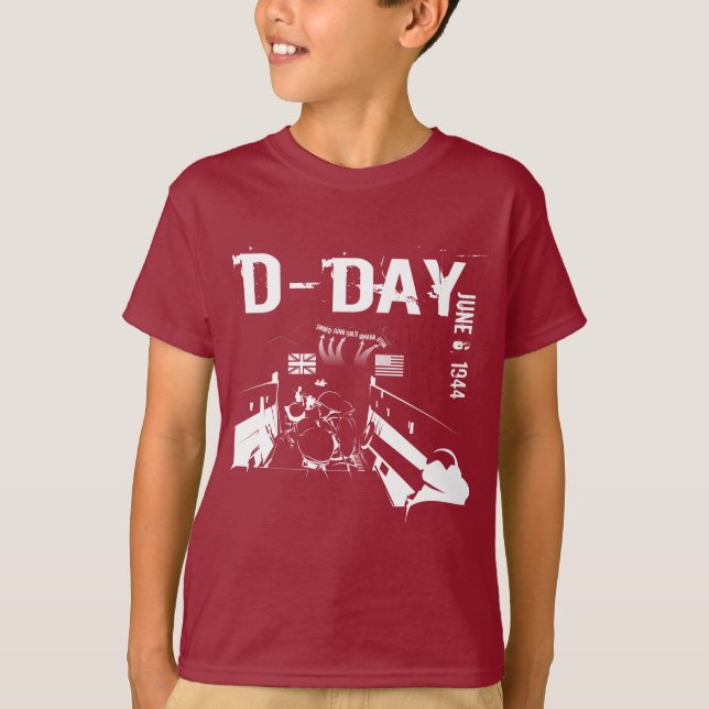 D-dagen 6 juni 1944 t shirt (Framsida)
