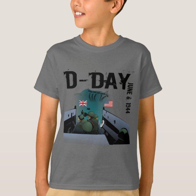 D-dagen 6 juni 1944 t shirt (Framsida)