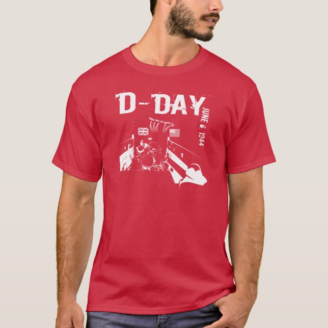 D-dagen 6 juni 1944 tee shirt (Framsida)