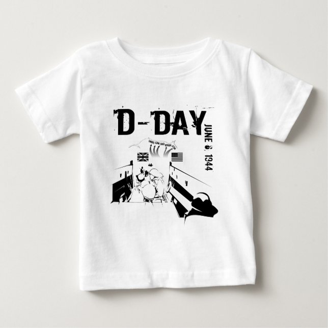 D-dagen 6 juni 1944 tee shirt (Framsida)