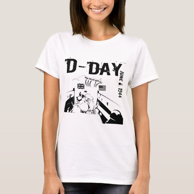 D-dagen 6 juni 1944 tee shirt (Framsida)