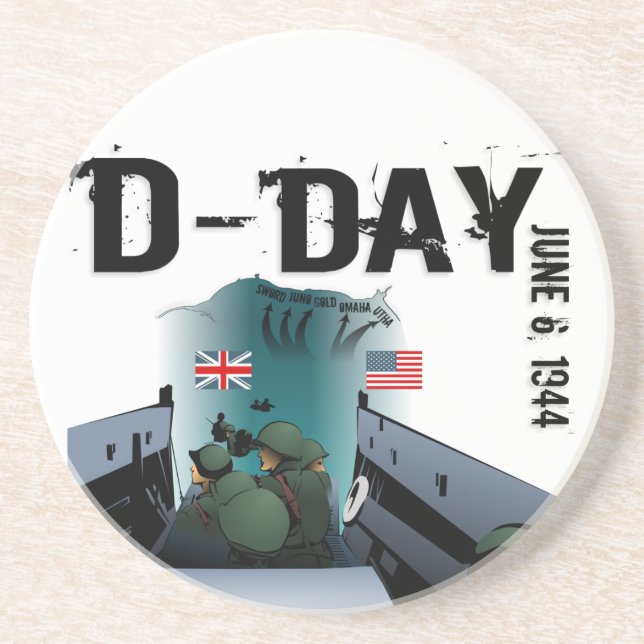 D-dagen 6 juni 1944 underlägg (Framsidan)