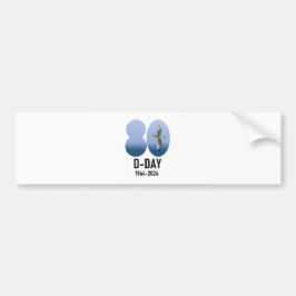 D-Day 80 - 1944-2024 Bildekal