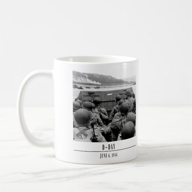 D-DAY, June 6, 1944 Kaffemugg (Vänster)