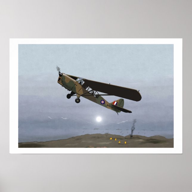 D-Day Ögon i Himlar Poster (Framsidan)