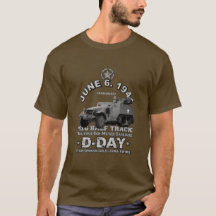D-Day Veterans Day M16, halvspår  T Shirt