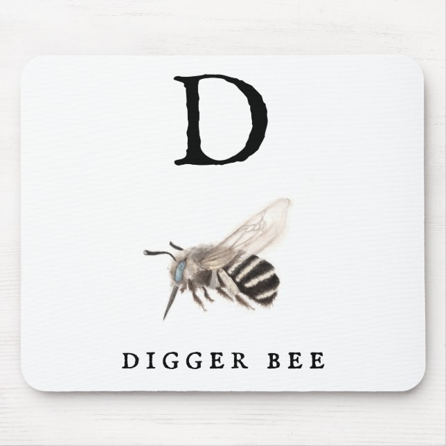 "D" Digger Bee Musmatta (Framsidan)