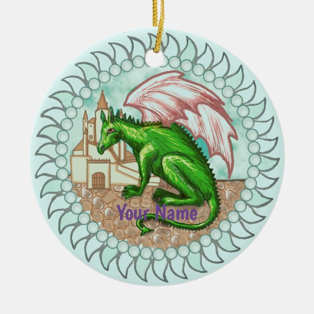 D Dragon ornament (Framsidan)