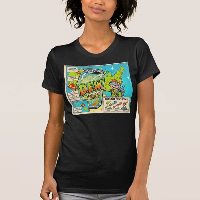 D.E.W. Rapport T Shirt (Framsida)