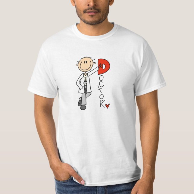 D för Doktor Tee Shirt (Framsida)