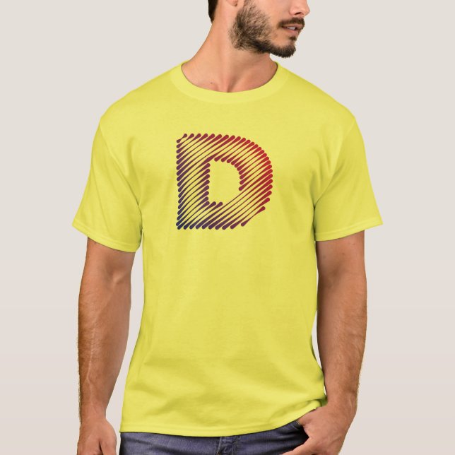 D FÖR DONALD T SHIRT (Framsida)