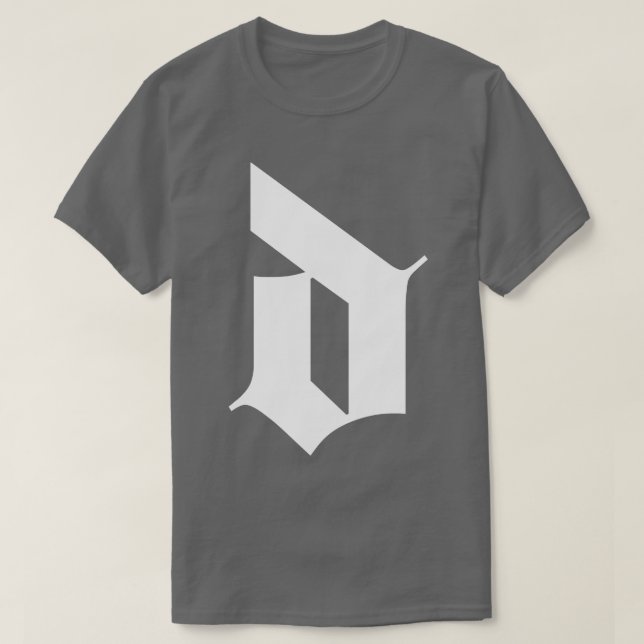 d gothic brev t shirt (Design framsida)