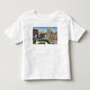 D & H Bldg beskådar av den statliga gatan till T-shirt