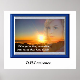 D. H. Lawrence - Offert Poster