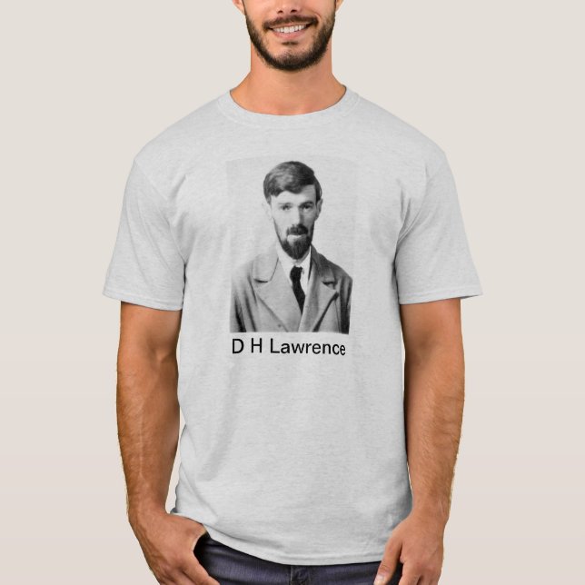 D H Lawrence T Shirt (Framsida)