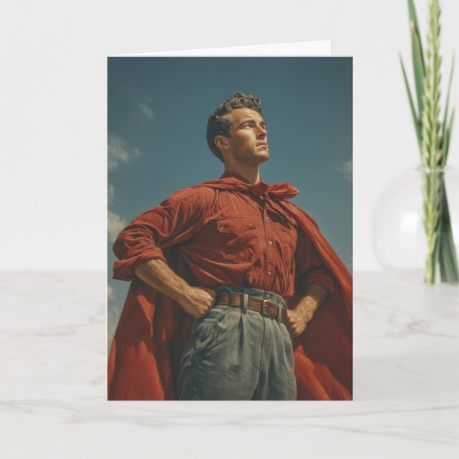 D) Hero Pappa Kort (Framsida)