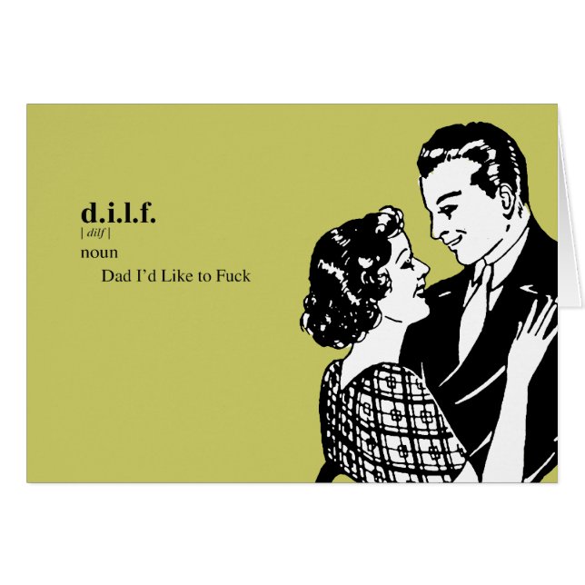 D.I.L.F. HÄLSNINGSKORT (Framsidan Horizontal)