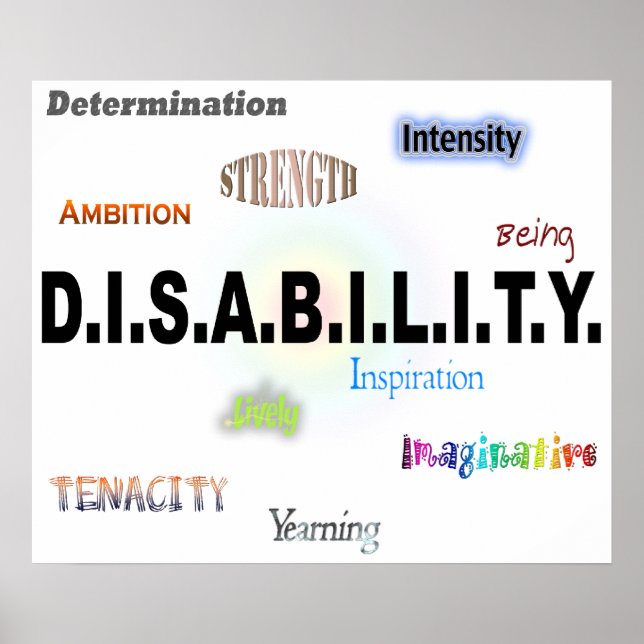 D.I.S.A.B.I.L.T.Y POSTER (Framsidan)