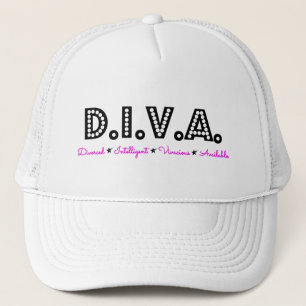 D.I.V.A. Skilt kvinna Keps