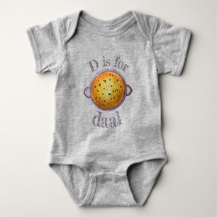 D IS FÖR Dal Daal Lentils Indian Food Cuisine T Shirt