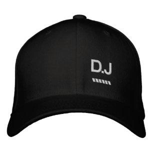 D.J broderad hatt Keps
