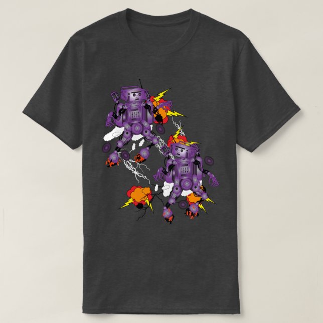D.J Roboto T Shirt (Design framsida)