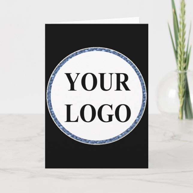 D julpresent IZAD idé logotyp Baby  Kort (Framsida)