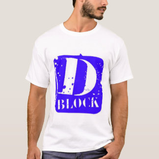 D-Kvarter blått T-shirt