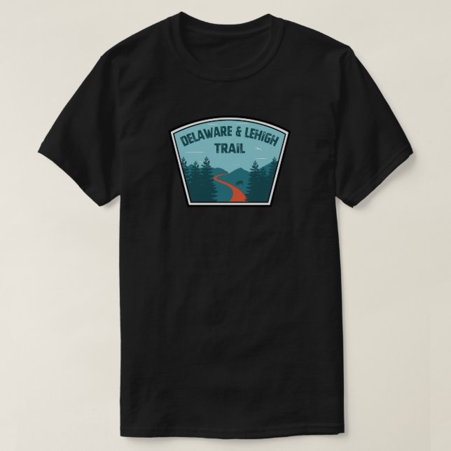 D&L-spår Pennsylvania T Shirt (Design framsida)