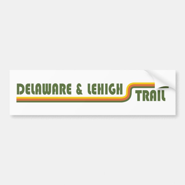 D&L Trail Pennsylvania Bildekal (Framsidan)