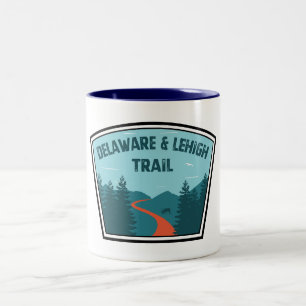 D&L Trail Pennsylvania Två-Tonad Mugg
