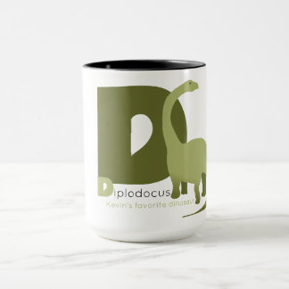 D like Diplodocus Mug Mugg