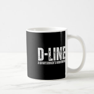 D-line A QuarterbackFootball Defence Lineman T Kaffemugg