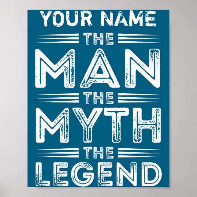 D Mannen Myten Legenden  Poster (Framsidan)