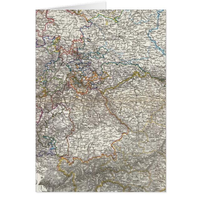 D-mark - Tysklandare Hälsningskort (Framsidan)