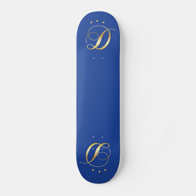 D-monogram Old School Skateboard Bräda 21,6 Cm (Framsida)