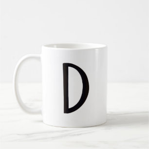 "D-" mugg